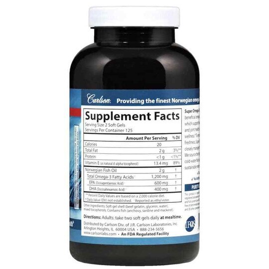 Super Omega-3 Gems 1,200 Mg, CL
